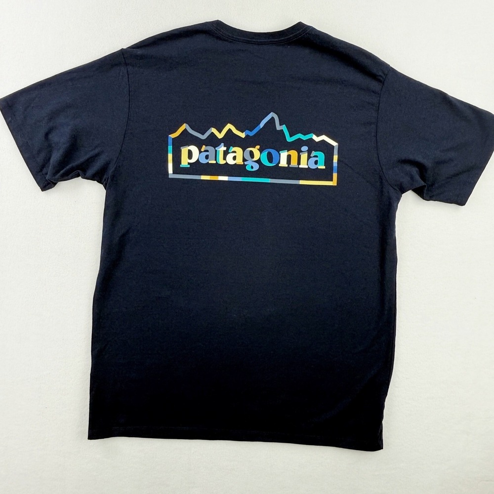 Patagonia Unity Fitz Repsonsibiliti-Tee Size S - Save our Home Planet NWT